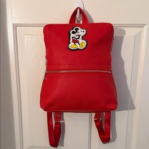 Disney Mickey Mouse Red Backpack